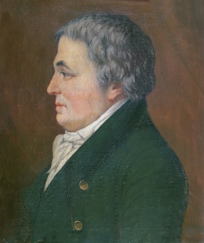 Franz Anton Mesmer (1734-1815) Aged 72 by Paul Carpentier